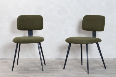 Pair of Juniper Green Chairs